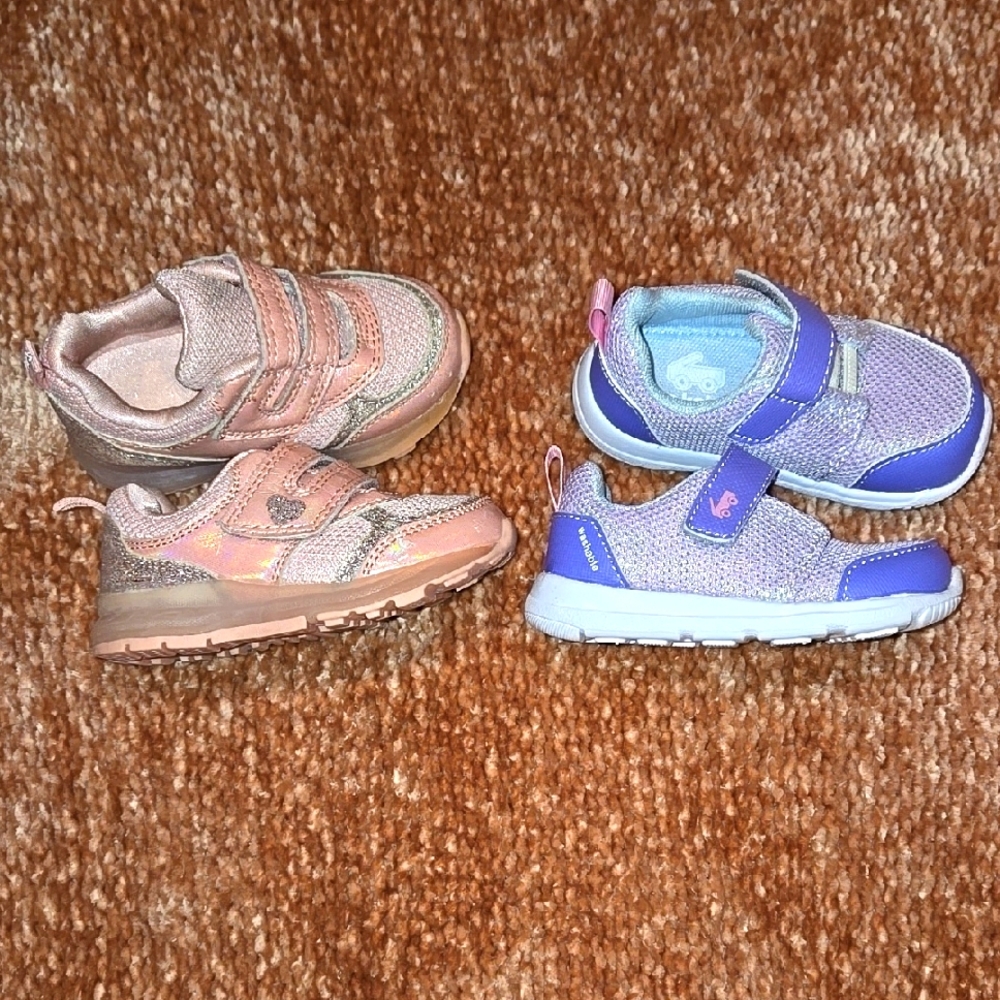 See Kai run & Carter's shoes toddler girl size 5